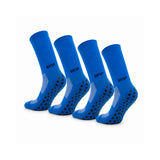 Calcetines Grip Pro • Antideslizantes • Pack 2 Pares • Azul