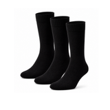 Calcetines “Merino Daily” • Confort Térmico en Lana Merino • Pack 3 Pares • Negro