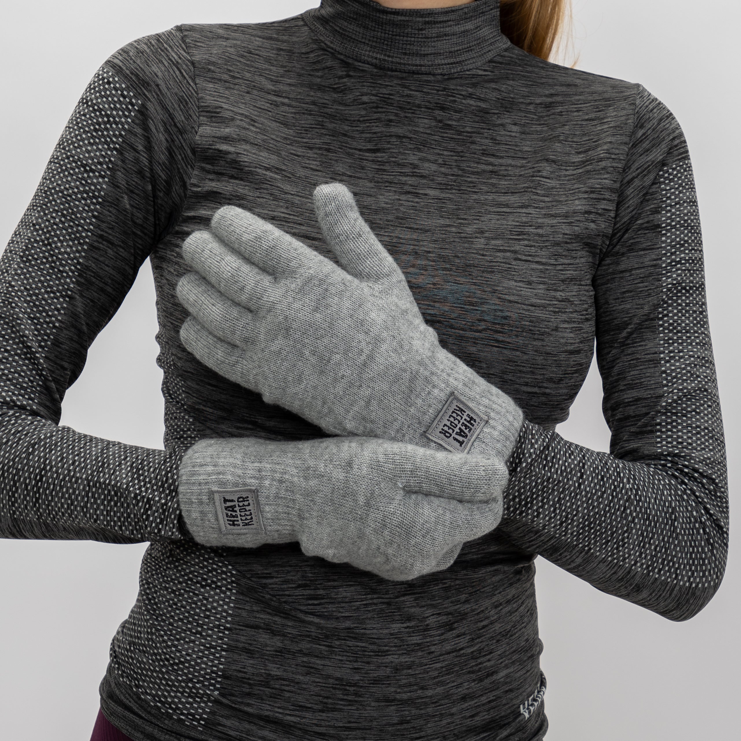Luvas térmicas Heatkeeper para mulher, quentes e confortáveis. TOG 1.9, ideais para atividades ao ar livre em dias frios e ventosos.