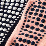 Pack de 2 meias de criança em algodão, antiderrapantes e sem costuras, com punho dobrável unicolor. Conforto e segurança máxima para o uso diário e pés sempre quentinhos.