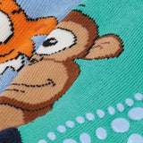 Pack de 2 meias de criança em algodão, antiderrapantes e sem costuras, com desenhos divertidos de emojis. Conforto e segurança máxima para o uso diário e pés sempre quentinhos.
