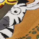 Pack de 2 meias de criança em algodão, antiderrapantes e sem costuras, com desenhos divertidos de emojis. Conforto e segurança máxima para o uso diário e pés sempre quentinhos.