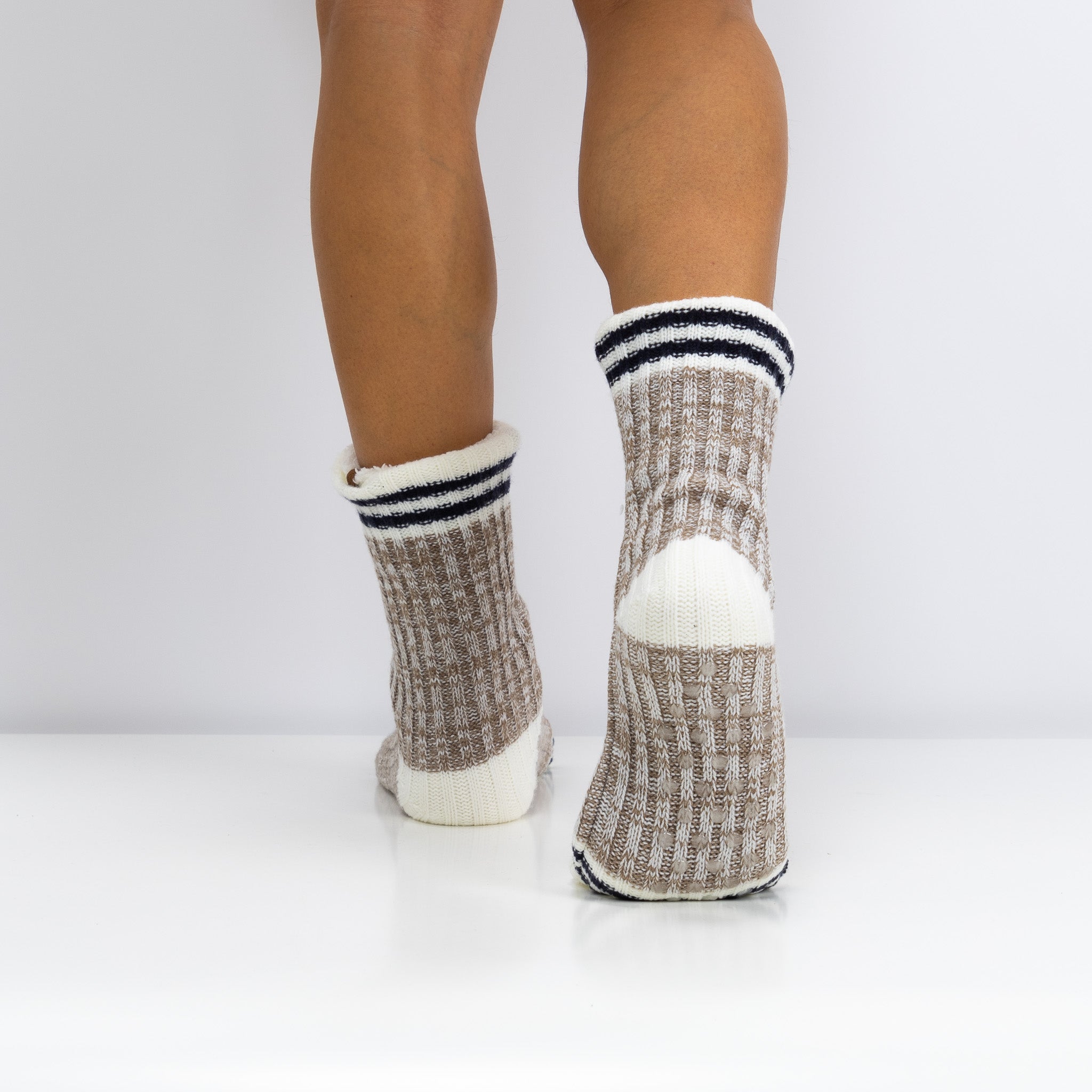 Meias Acolchoadas com interior em forro polar e macio, para homem. Ideias para estar por casa, no quentinho.