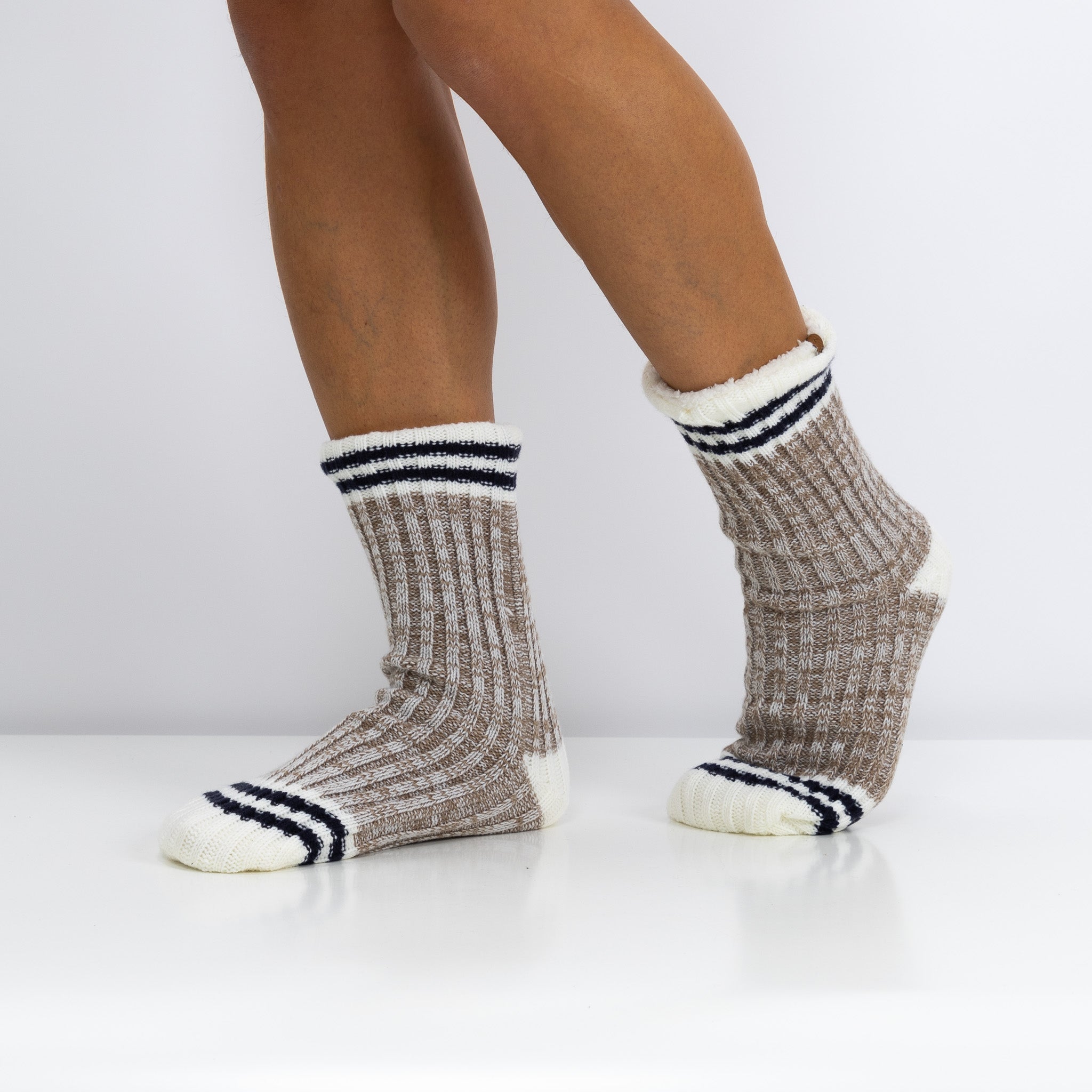 Meias Acolchoadas com interior em forro polar e macio, para homem. Ideias para estar por casa, no quentinho.