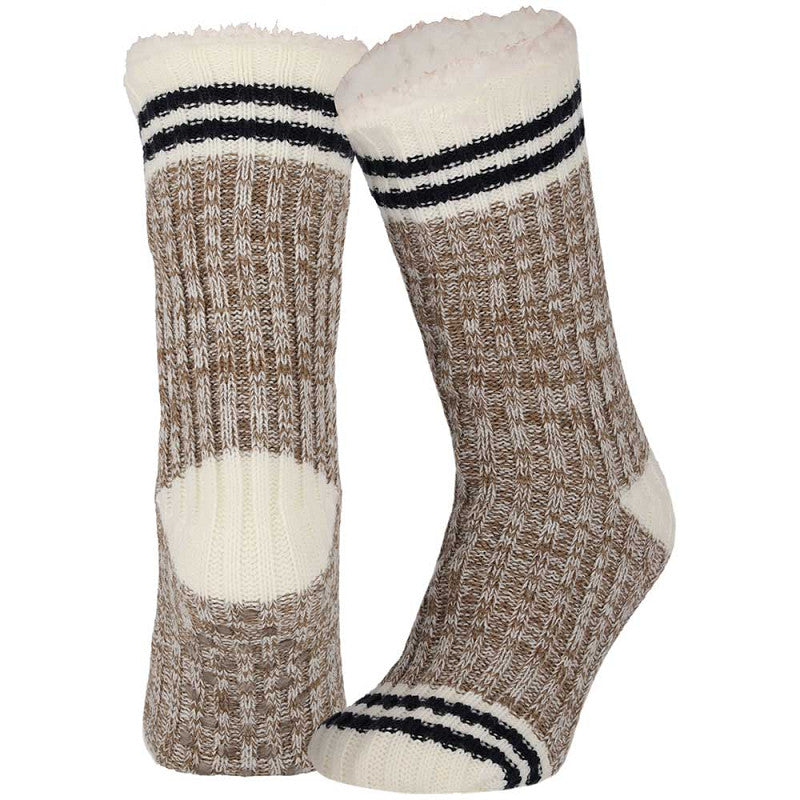 Meias Acolchoadas com interior em forro polar e macio, para homem. Ideias para estar por casa, no quentinho.