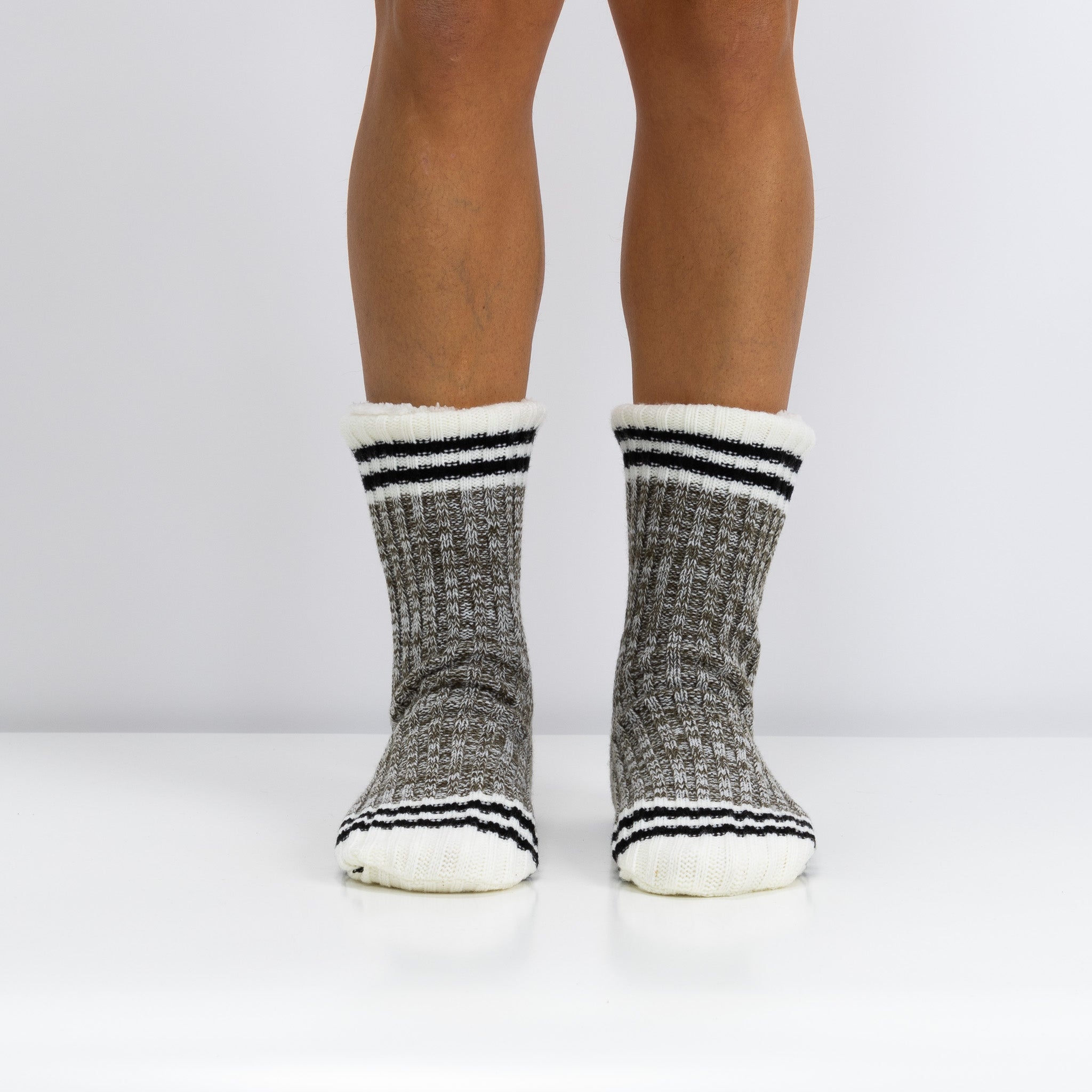 Meias Acolchoadas com interior em forro polar e macio, para homem. Ideias para estar por casa, no quentinho.