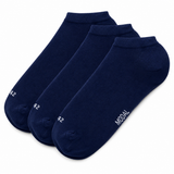 Calcetines “Ever Soft” • Cortos en Modal • Pack 3 Pares • Azul Marino