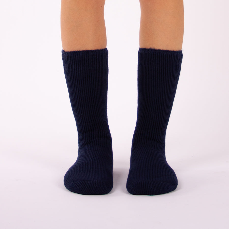 Meias térmicas HeatKeeper para frio intenso, pés secos e confortáveis, ideais para trekking, outdoor, esqui e aventuras em clima extremo.