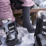 Meias térmicas HeatKeeper para frio intenso, pés secos e confortáveis, ideais para trekking, outdoor, esqui e aventuras em clima extremo.