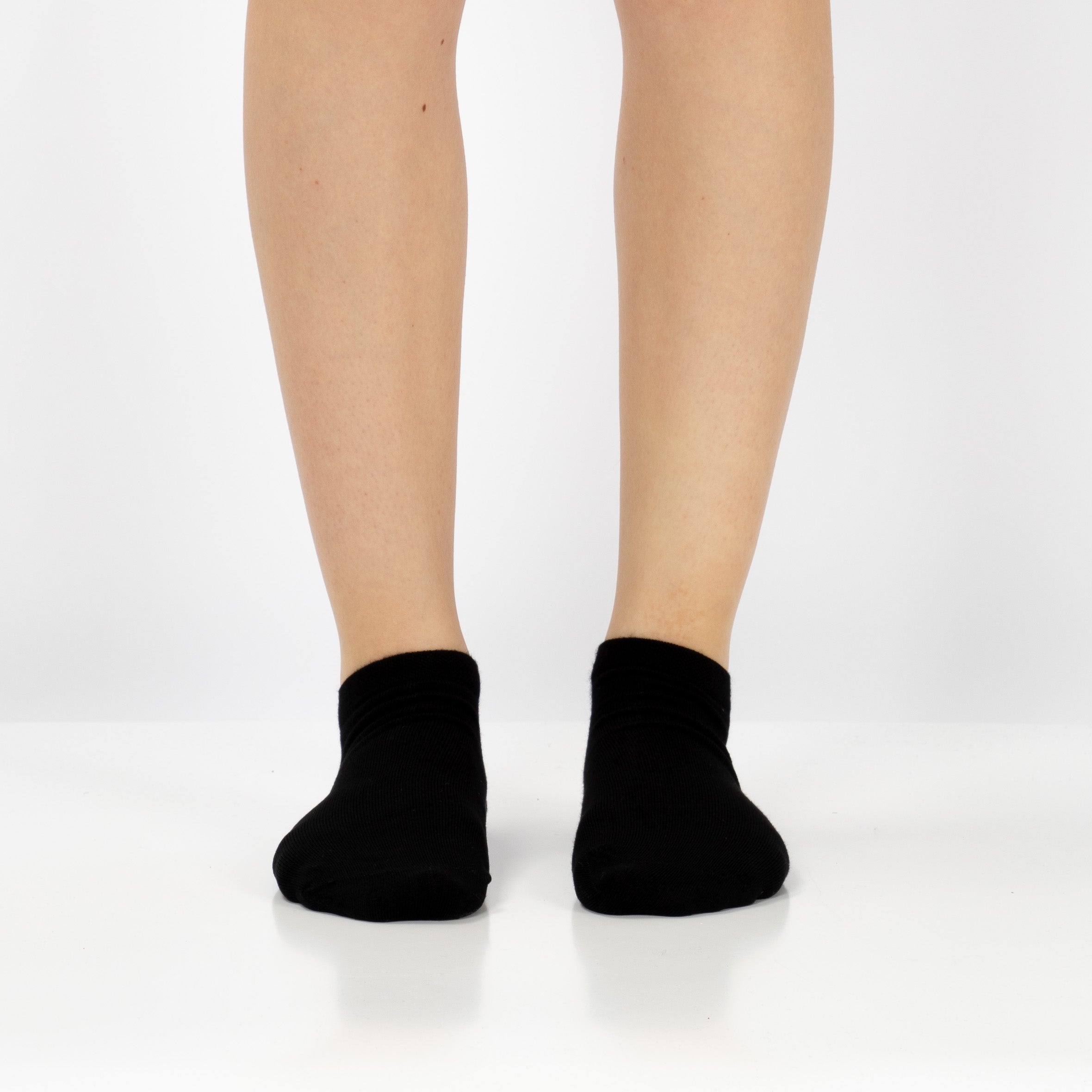 Calcetines “Ever Soft” • Cortos en Modal • Pack 3 Pares • Negro