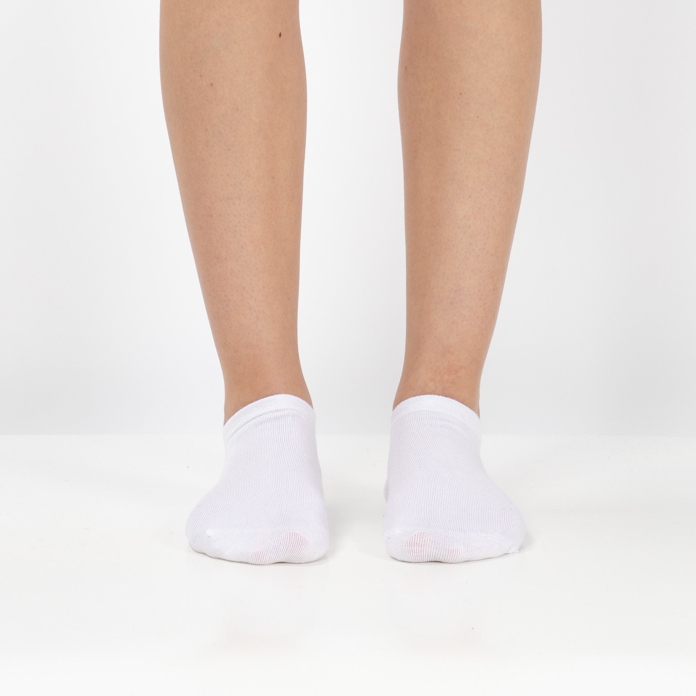 Calcetines “Ever Soft” • Cortos en Modal • Pack 3 Pares • Blanco