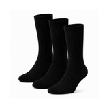 Pack de 3 Pares de Calcetines de Canalé de Bambu para Mujer