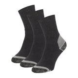 Calcetines Reforzados de Trabajo • Confort Diario • Pack 3 Pares • Gris
