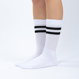 Pack 3 pares de calcetines deportivos de algodón con rayas