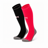 Calcetines de Compresión “Run Pro” • Estabilidad y Recuperación • Pack 2 Pares • Multi Rosa