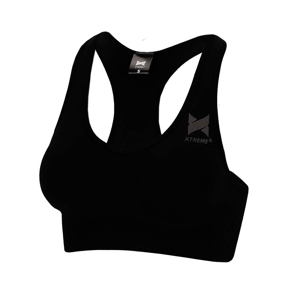 Top Deportivo de Tejido Técnico • Comodidad y Efecto Moldeador • Negro
