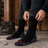 Calcetines Técnicos Trabajo THERMAL • Protección Térmica en Lana Merino • Pack 2 Pares